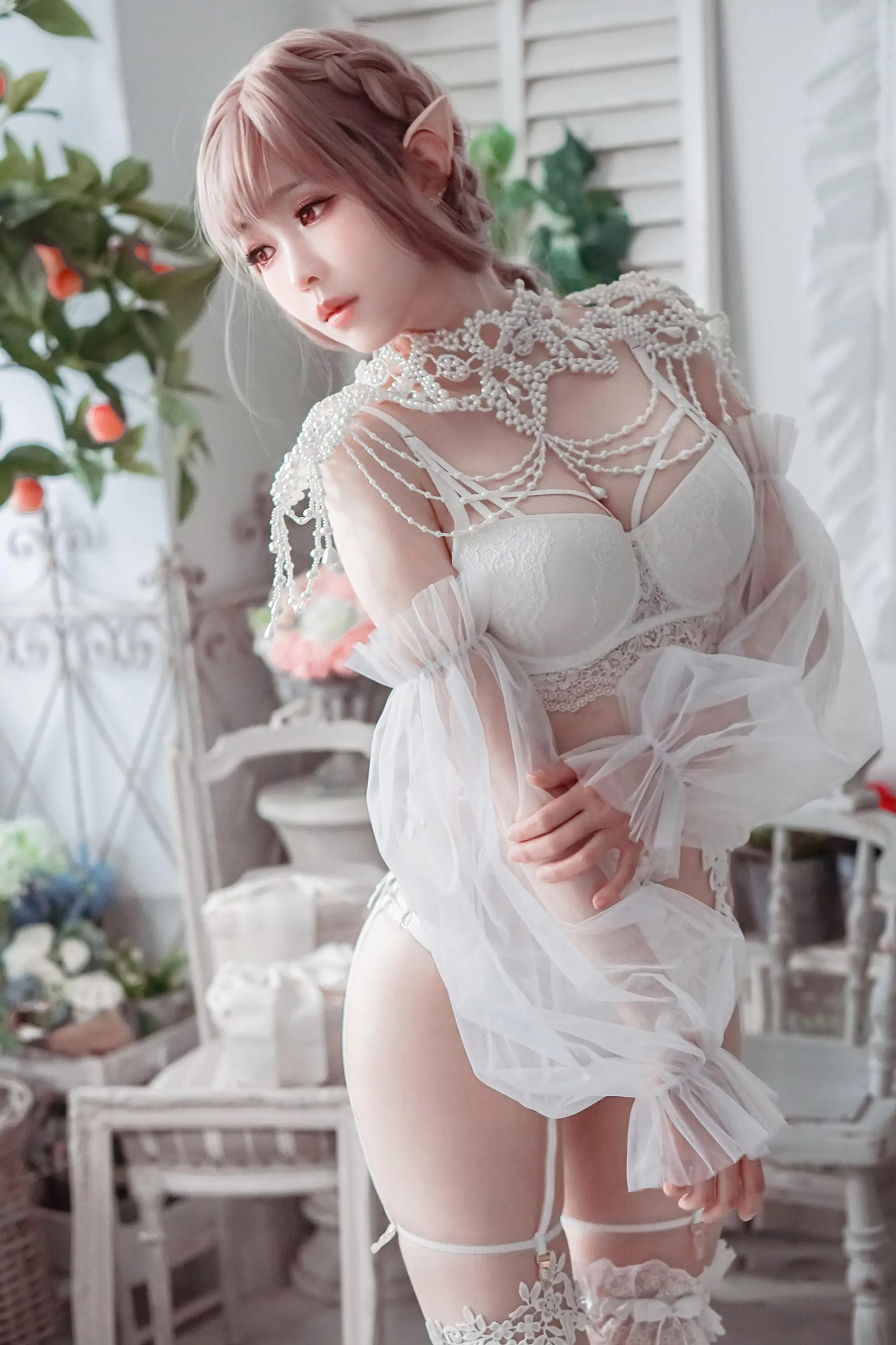 ElyEE子 – NO.87 Bride  Lingerie [65P]插图6